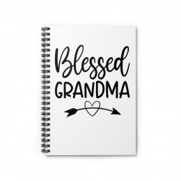 Blessed Grandma - Spiral Notebook